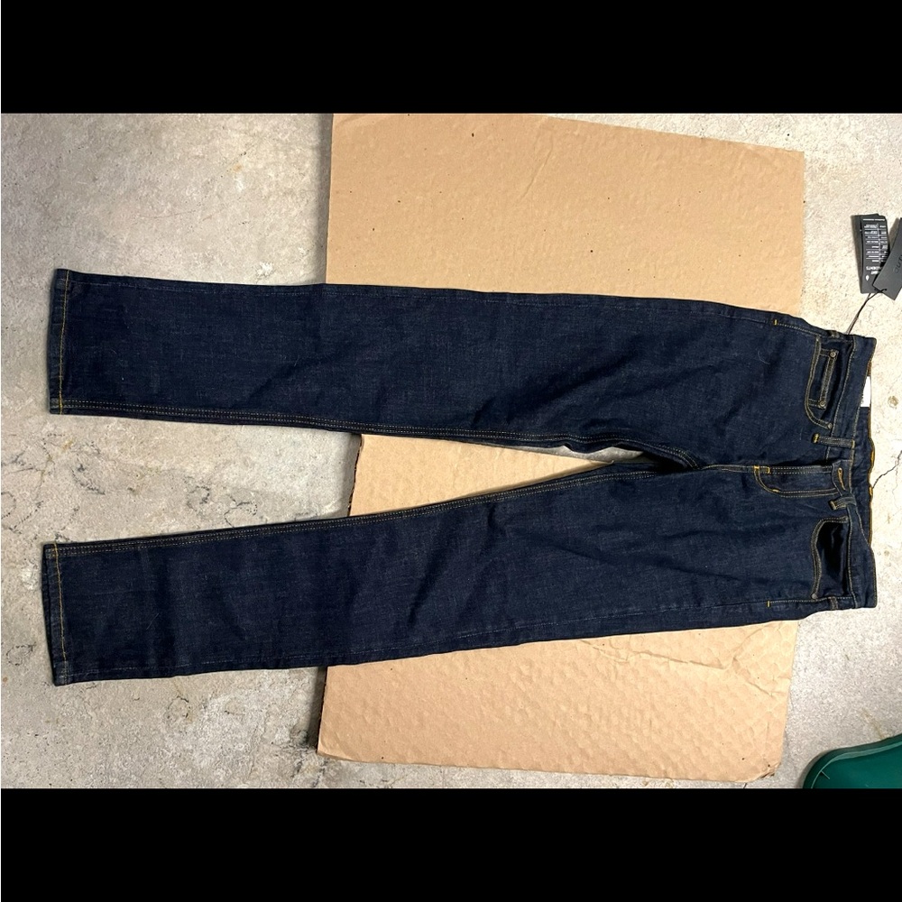 NTW Outland Ranger Organic Straight Leg Denim Jeans Dark Wash 31W 32L